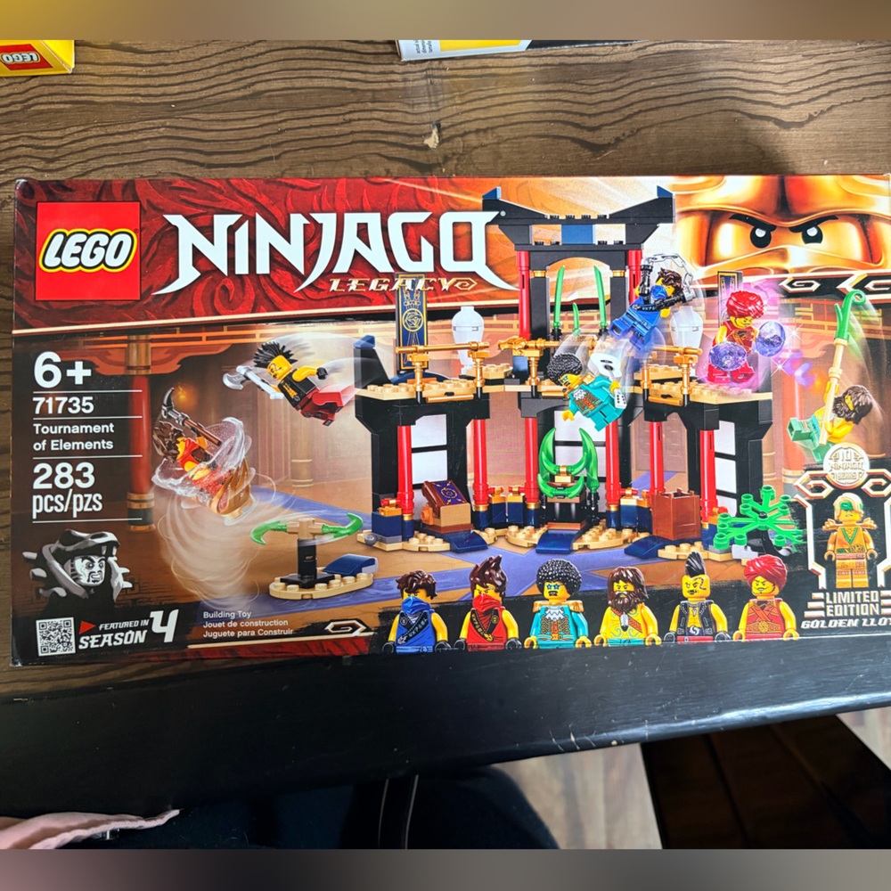 Retired LEGO Ninjago #71735 Tournament of Elements